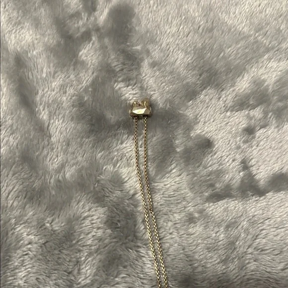 GUC Kendra Scott 29in Gold Adjustable Necklace - Picture 8 of 11